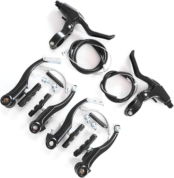 Cycle Guru" Bicycle V Brake Aluminum Alloy Bike Brake Replacement Set