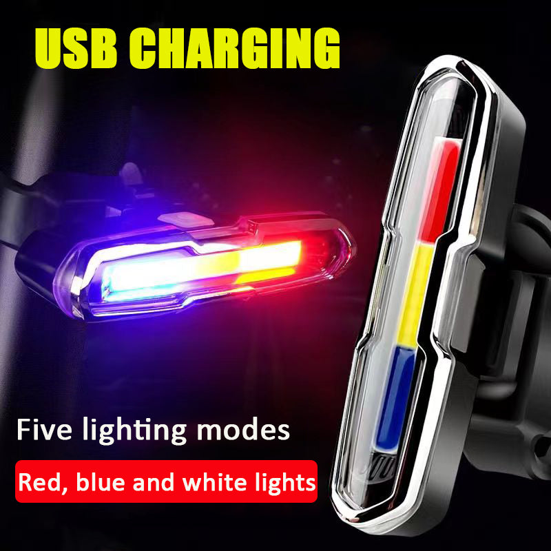 Cycle Guru" Bicycle Police Rechargeable Rear Light