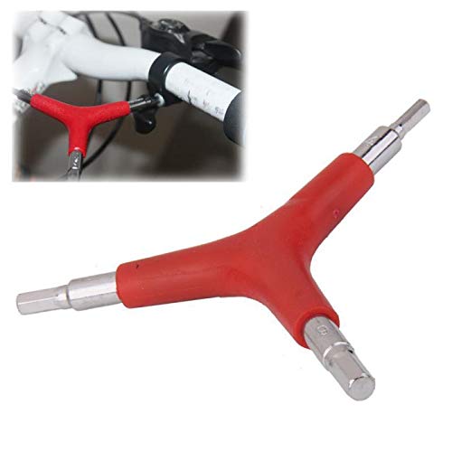 Cycle Guru" Bicycle Allen Key Y Shaped 3 way Tool Keys