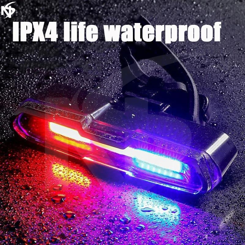 Cycle Guru" Bicycle Police Rechargeable Rear Light