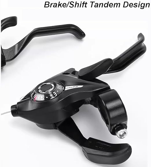 Cycle Guru" Bicycle 1 Pair Gear Shifter With Brake Lever