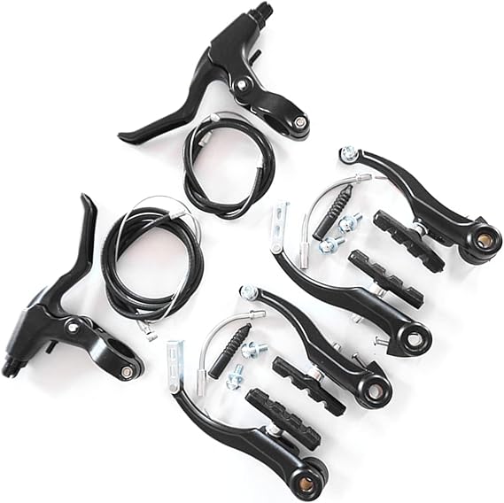 Cycle Guru" Bicycle V Brake Aluminum Alloy Bike Brake Replacement Set
