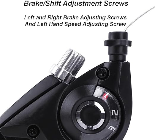 Cycle Guru" Bicycle 1 Pair Gear Shifter With Brake Lever