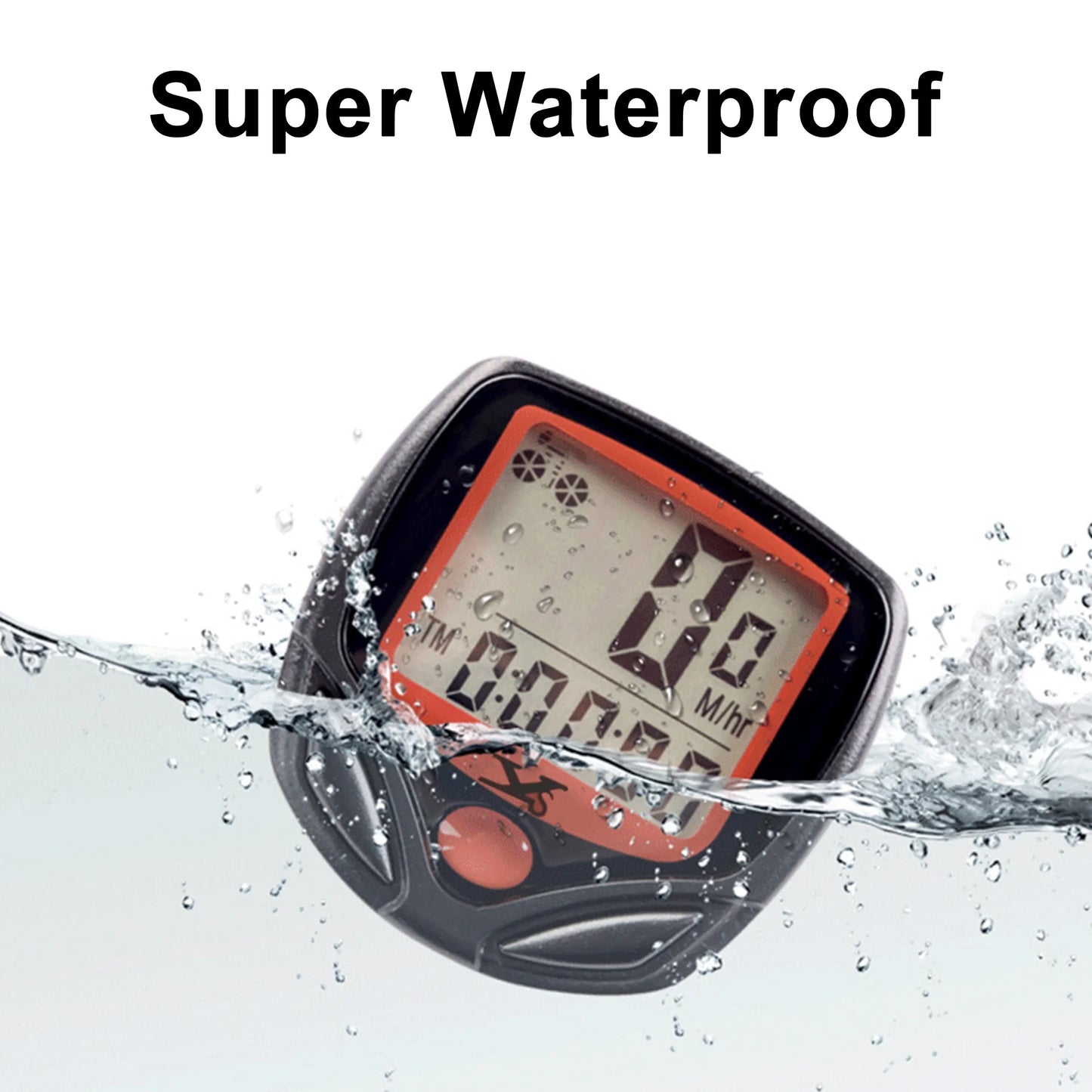 Cycle Guru" Bicycle Waterproof Speedometer