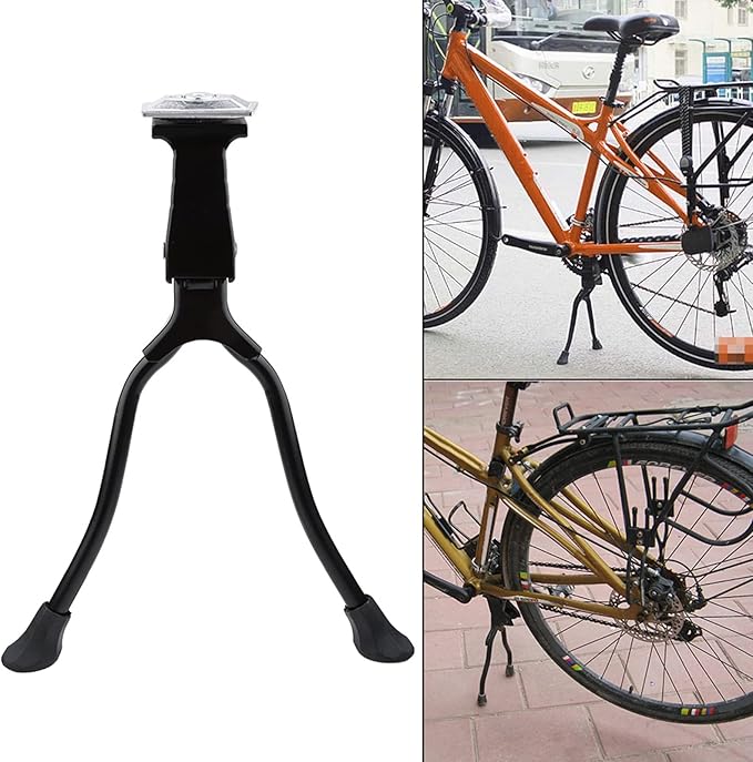 Cycle Guru" Bicycle Double Leg Iron Bicycle Kick Stand