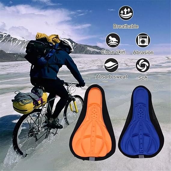 Cycle Guru" Bicycle Silicon Gel Seat Cover