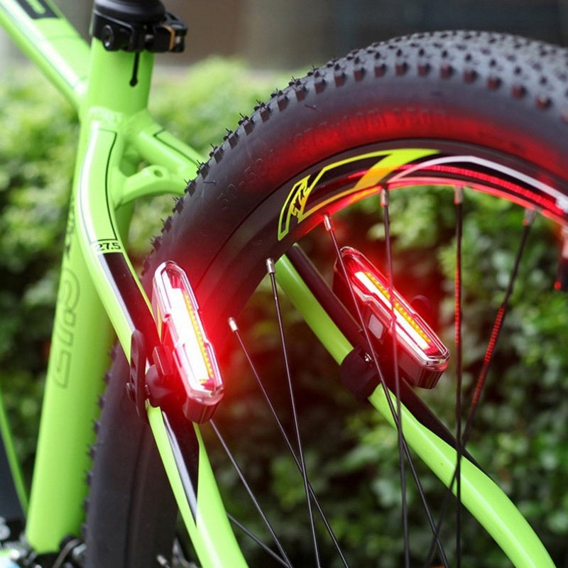 Cycle Guru" Bicycle Police Rechargeable Rear Light