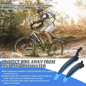 Cycle Guru" Bicycle Mudguard Fenders Set/Wings For All Bicycle