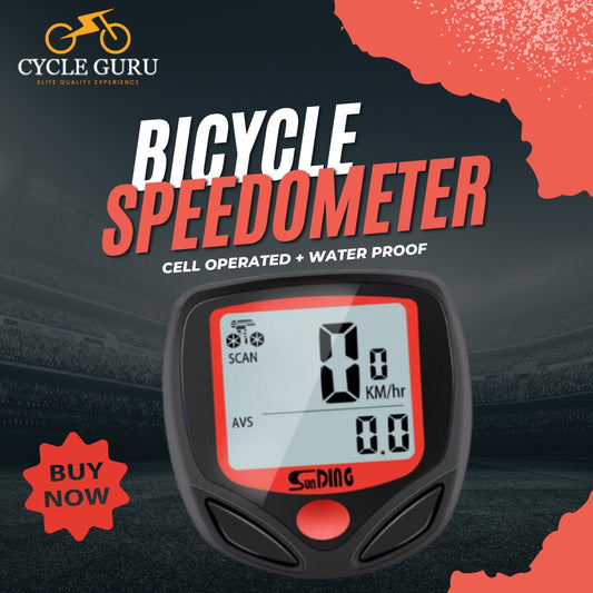 Cycle Guru" Bicycle Waterproof Speedometer