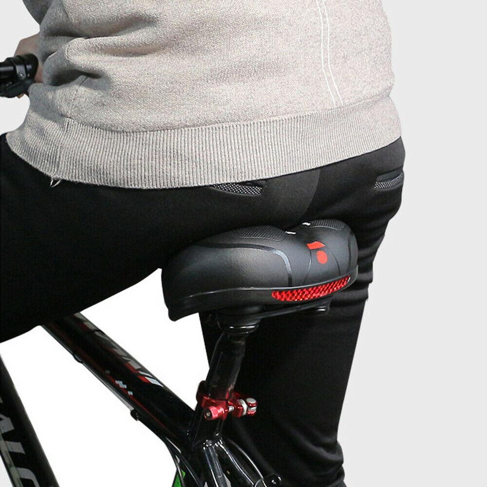 Cycle Guru" Bicycle Extra Soft Saddle Seat Comfortable Thickness Shock Absorb