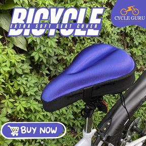 Cycle Guru" Bicycle Extra Soft Gel Seat Cover