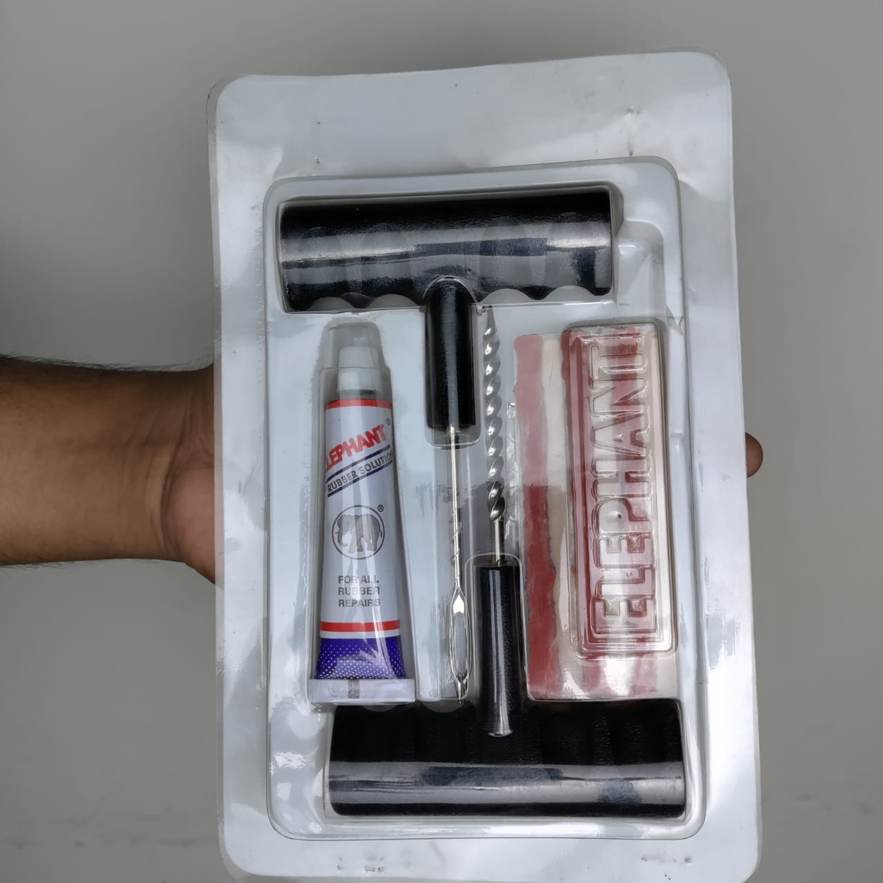 Cycle Guru" Professional Repair Kit Car Tire Repair Tools Tubeless Tyre Car Bike Bicycle Puncture