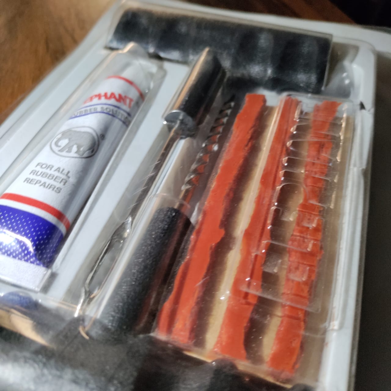 Cycle Guru" Professional Repair Kit Car Tire Repair Tools Tubeless Tyre Car Bike Bicycle Puncture