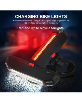 Cycle Guru" Bicycle USB Rechargeable Rear Tail light